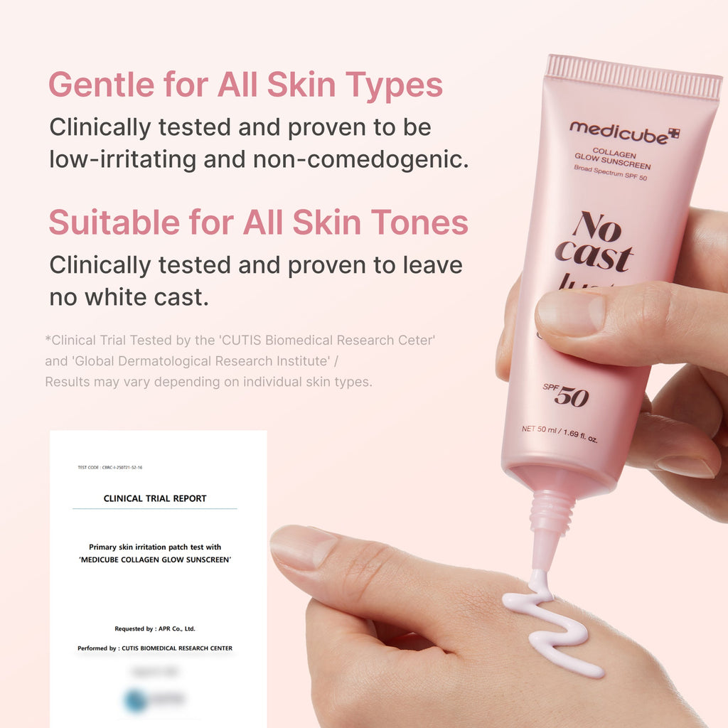 [Subscr.] No Cast Just Glow Collagen Sunscreen