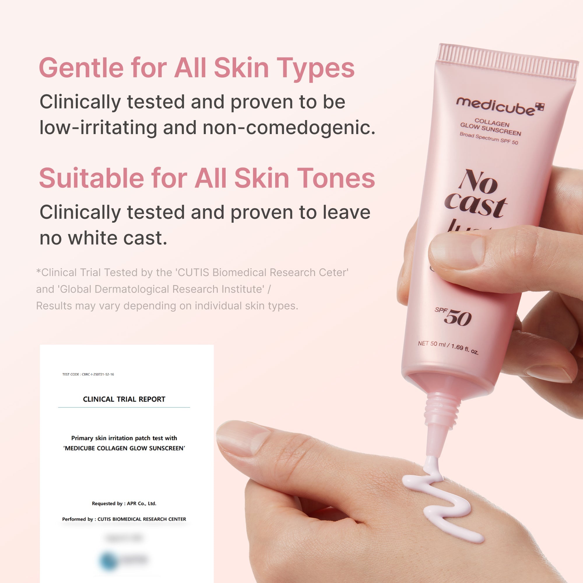 [Subscr.] No Cast Just Glow Collagen Sunscreen
