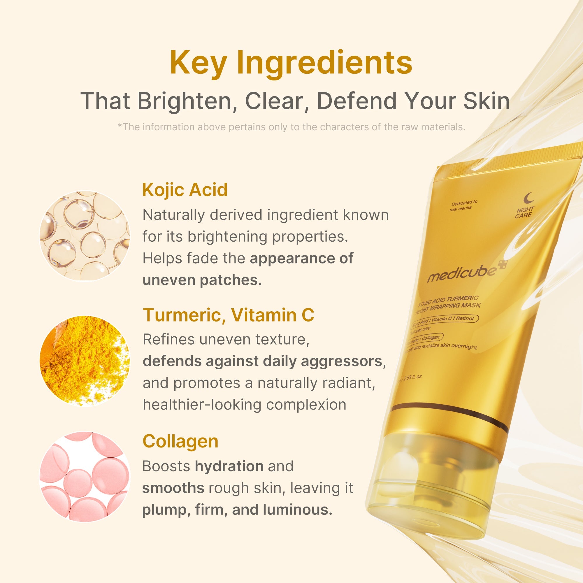 [GIFT] Kojic Acid Turmeric Overnight Wrapping Mask