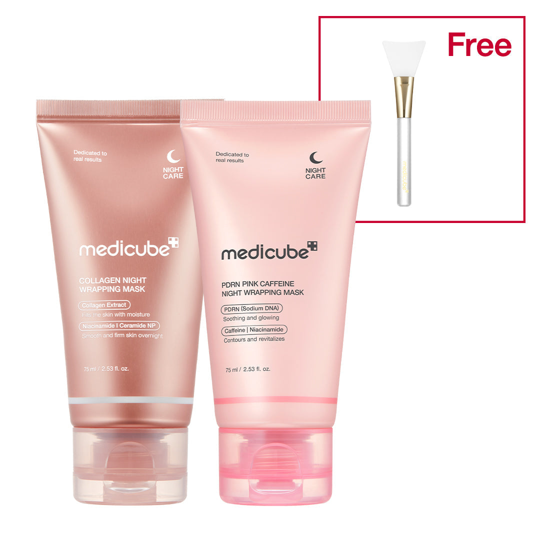 [Subscr.] PDRN Pink Caffeine Overnight Wrapping Mask
