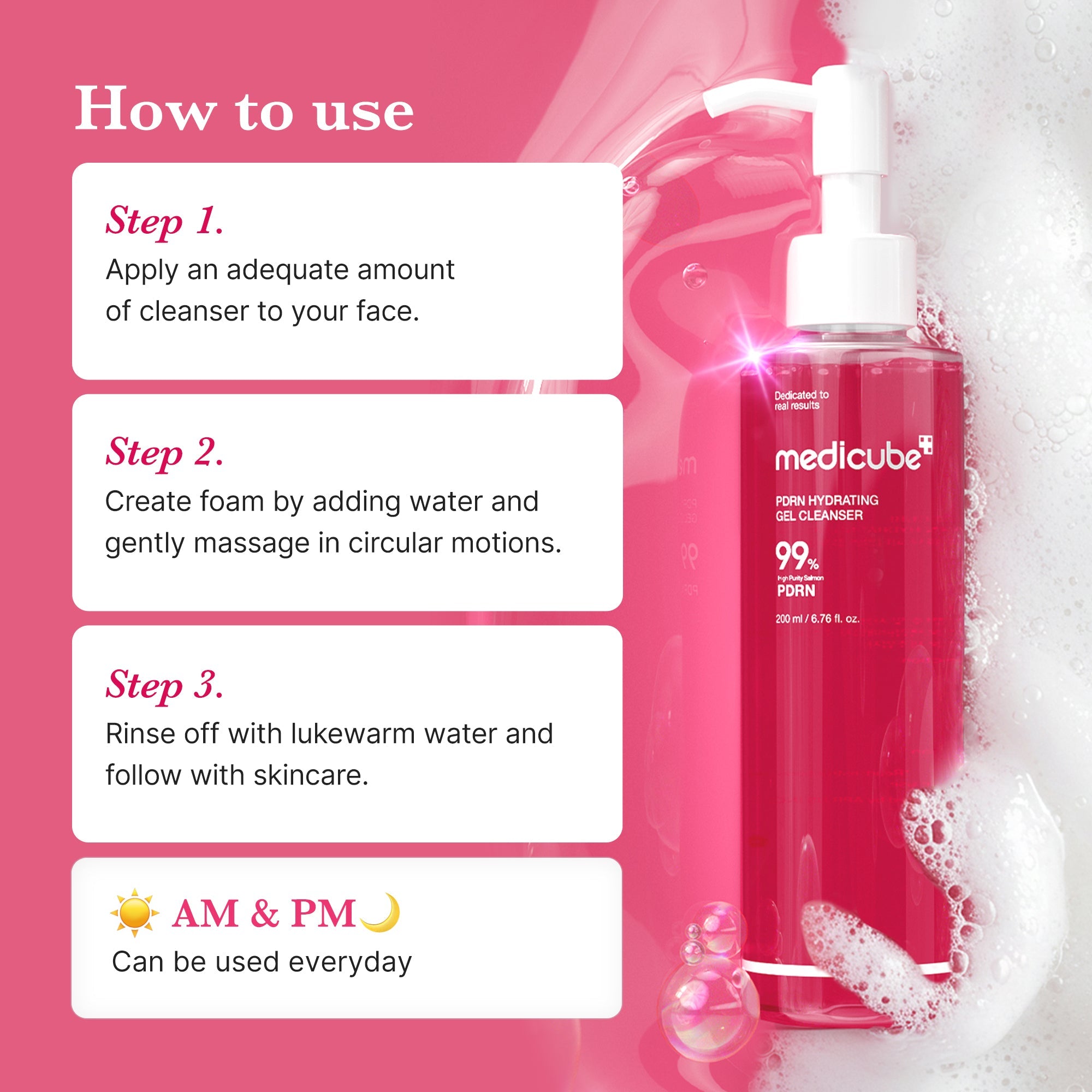 [GIFT] PDRN Pink Gel Cleanser