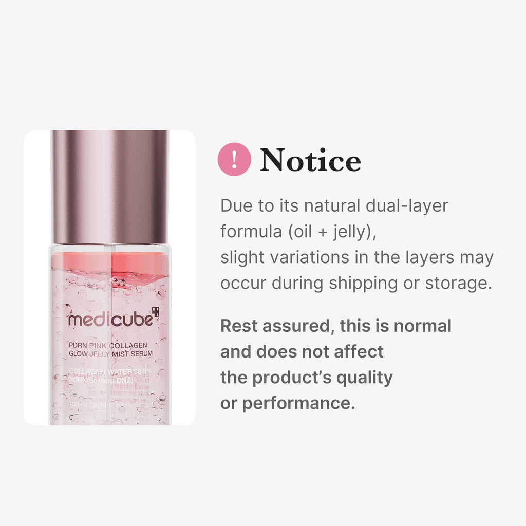 PDRN Pink Collagen Glow Jelly Mist Serum